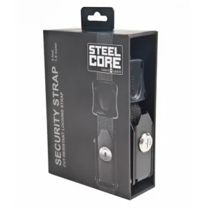 Bezpečnostní popruh Steelcore 137cm černý Speciální Cena