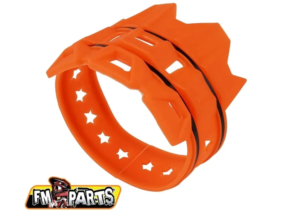 FM-PARTS UNIVERZÁLNÍ Kryt výfuku orange Sleva