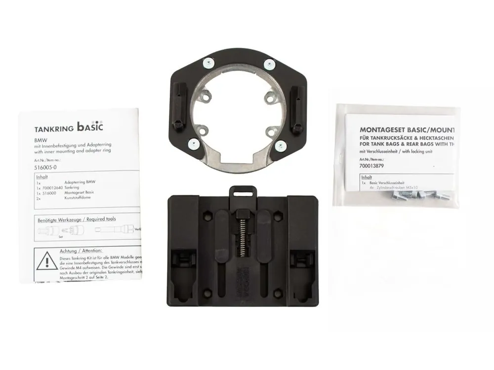 Hepco Becker Tankring BASIC vč. upevnění pro tankbag BMW R1200GS Adventure 06–13 Vysoce Kvalitní