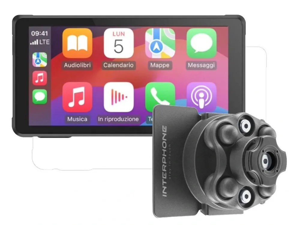 Nejlepší Volba Interphone displej RIDESYNC Apple CarPlay Android Auto pro BMW motocykly