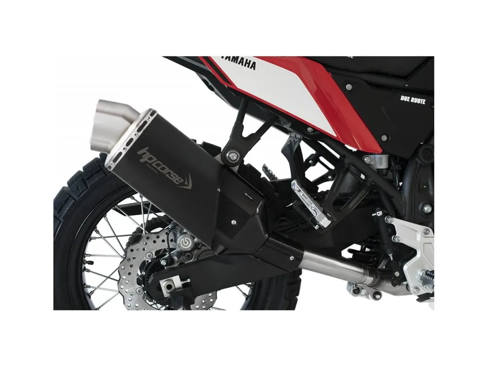 Akční Cena Koncovka výfuku HP Corse 4 Track R Black Steel Tenere 700 19-26