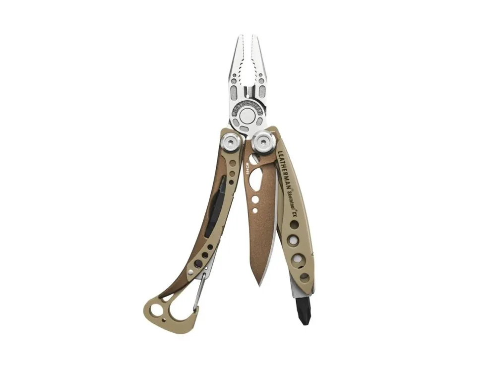Must-Have Leatherman Skeletool CX Sandstorm 833548