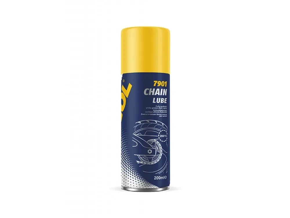 Levný MANNOL CHAIN LUBE 200ML - Mazivo na řetěz