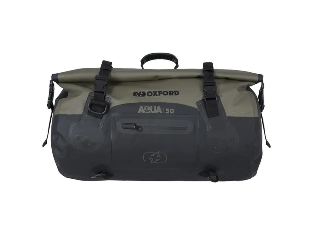 OXFORD Vodotěsný vak Aqua T-50 ROLL BAG 50L Green Odeslání Ihned