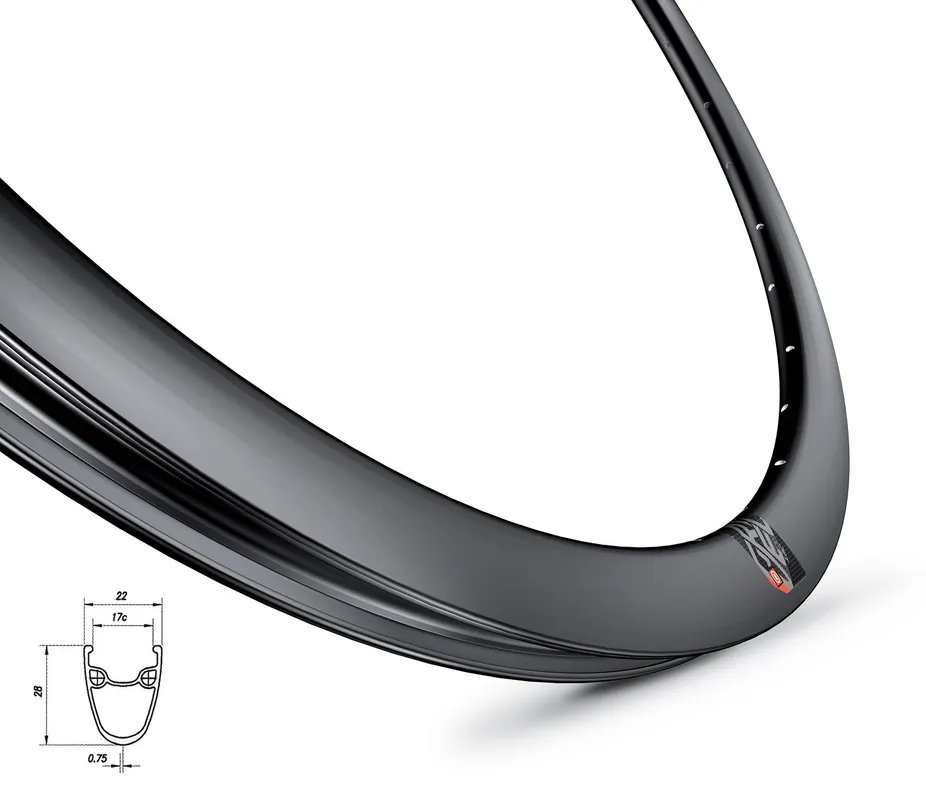 Mach1 ráfek GRAVEL 17 DISC, 622x17, černý Časově Omezené