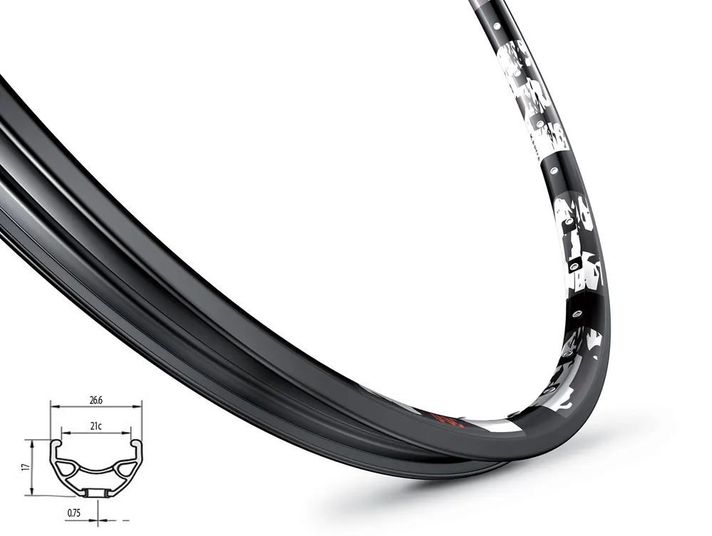 Mach1 ráfek KARMA DISC 622x21, černý Ověřený
