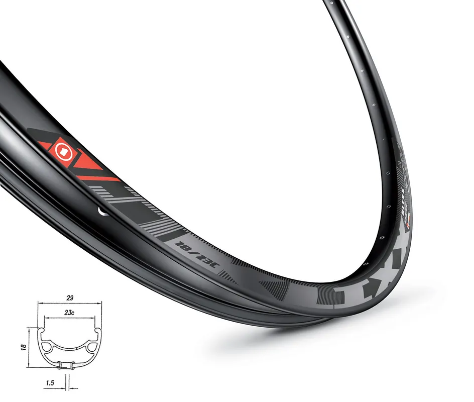 Mach1 ráfek KLIXX DISC 622x23, černý Víkendová Akce