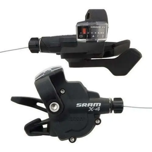 Sram řadící páčky X.4 TriggerShifter, 3x8sp. černé Jen Po Omezenou Doba