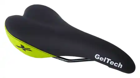 MRX sedlo VL-2071-GEL, černo-zelené Nízká Cena