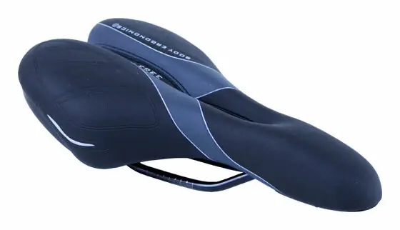 DDK sedlo D3166, černo-šedé Rychlé Dodání