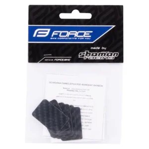 Akce Samolepy pod bowden FORCE karbon 6 ks