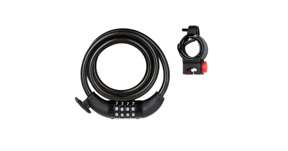 Bezpečná Platba Zámek FORCE S10/1200mm, kódový, černý