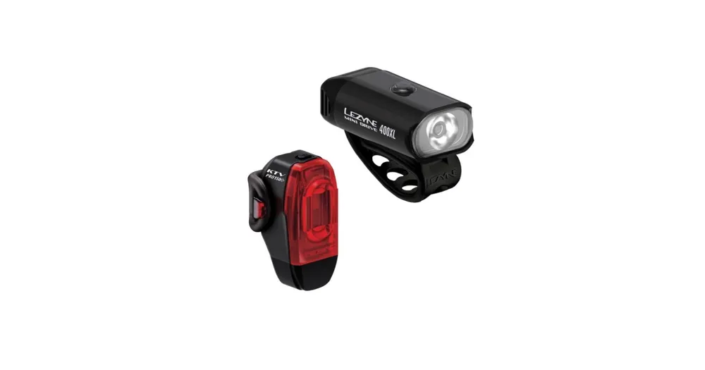 Sada světel LEZYNE Mini Drive 400XL/KTV Drive Pro+ Finální Výprodej