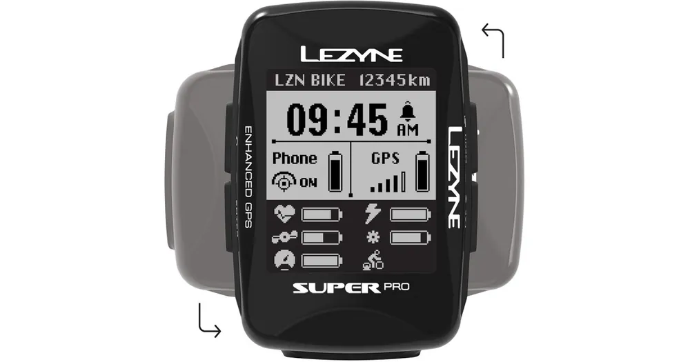 Zlevněný Cyklocomputer LEZYNE Super Pro GPS