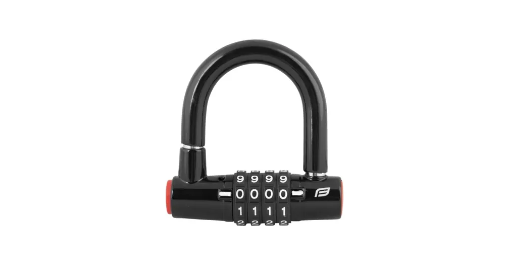Nejlepší Cena Zámek FORCE MINI podkova 9cm x 8,7cm černý